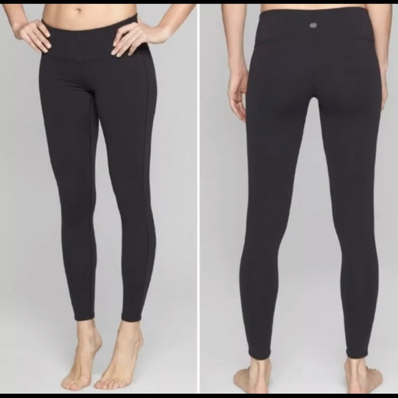 Athleta Black Chaturanga Yoga Athletic 